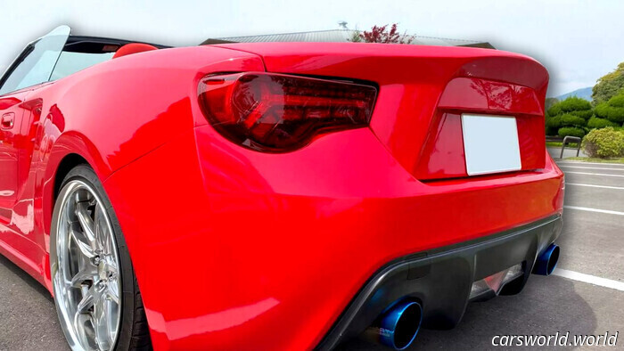 A Mid-Engine Toyota GT86 Roadster Has Been Created | Carscoops